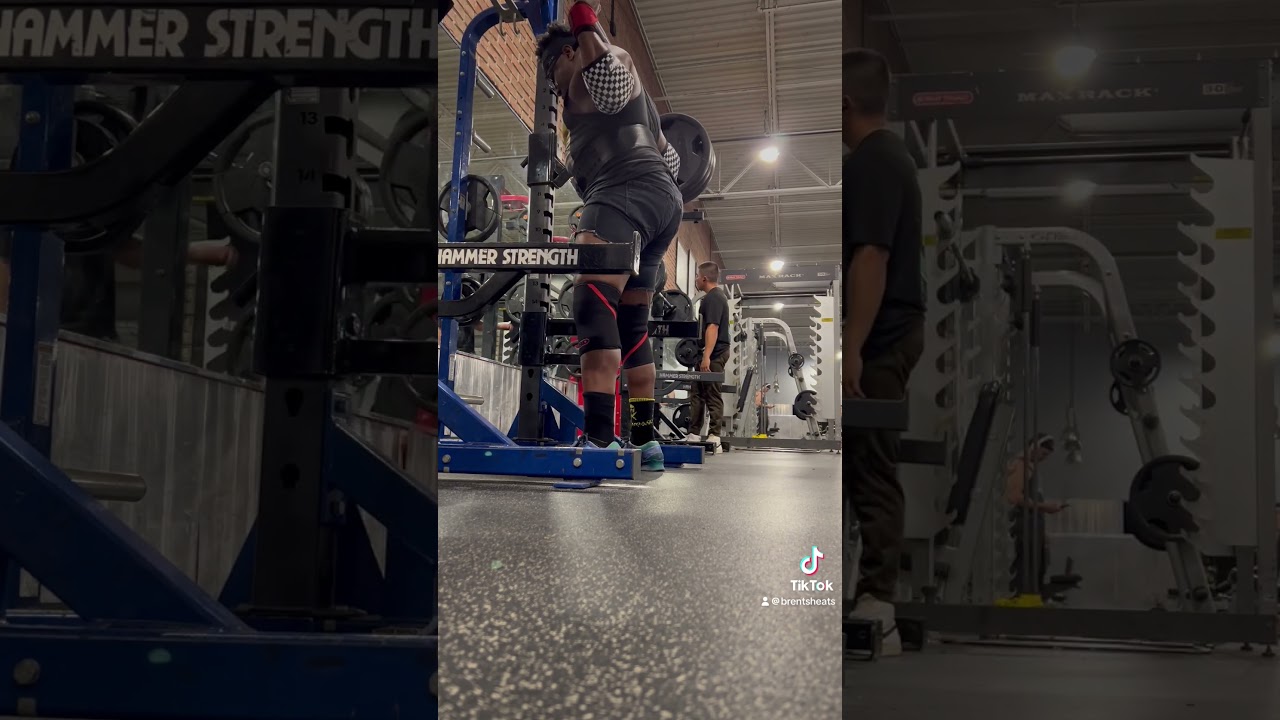 This was my low bar squat in 2024 before the car accident.
