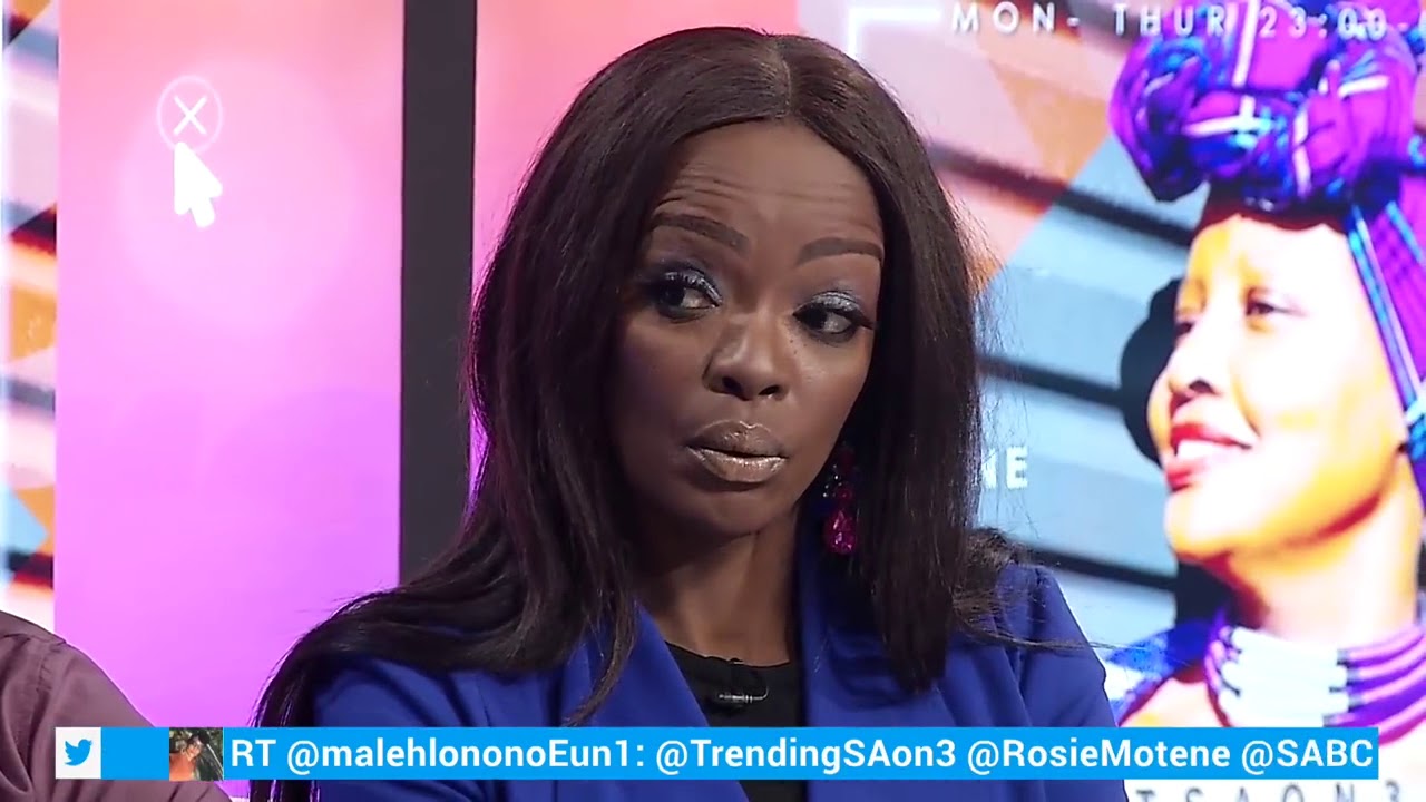 TrendingSA  - 3 July 2018    #TSAon3 - Interview with Rosie Motene