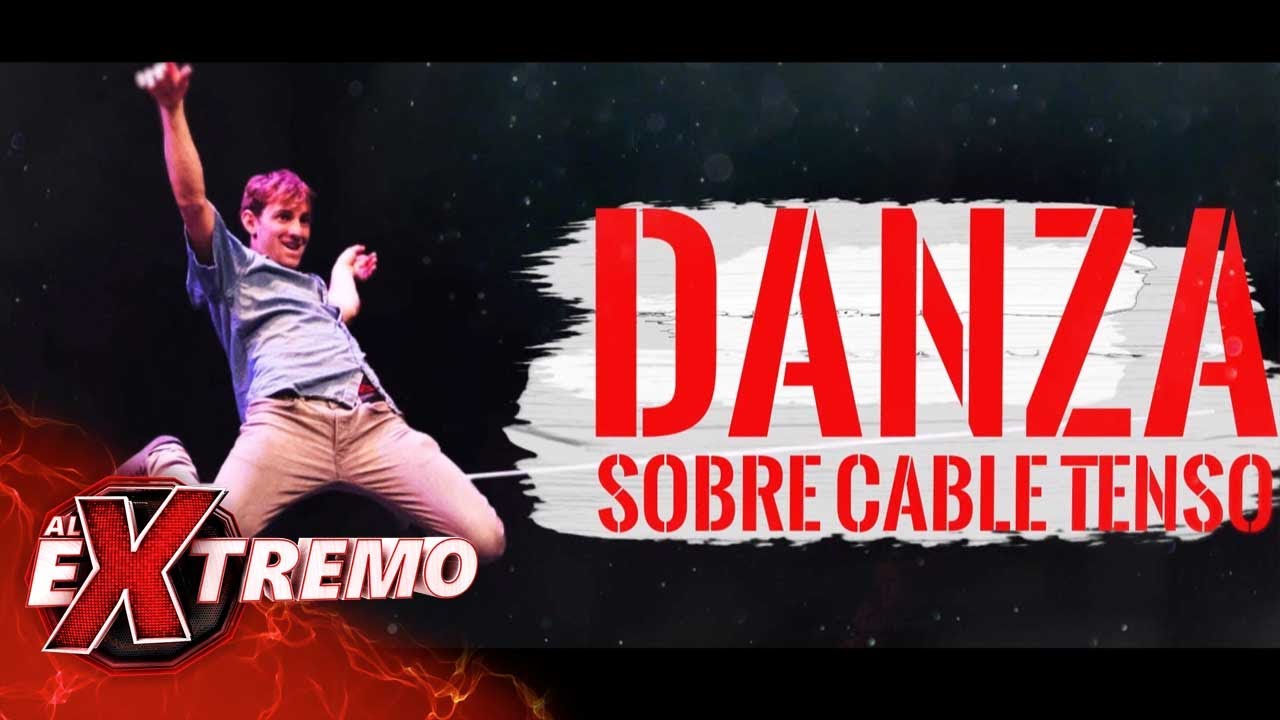 Un deporte extremo, de altura y equilibrio. Rahmar Villegas practica el slackline. | Al Extremo