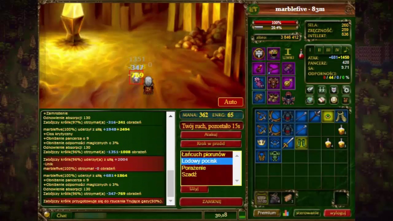 Margonem BICIE TYTANA ZABÓJCZY KRÓLIK SOLO