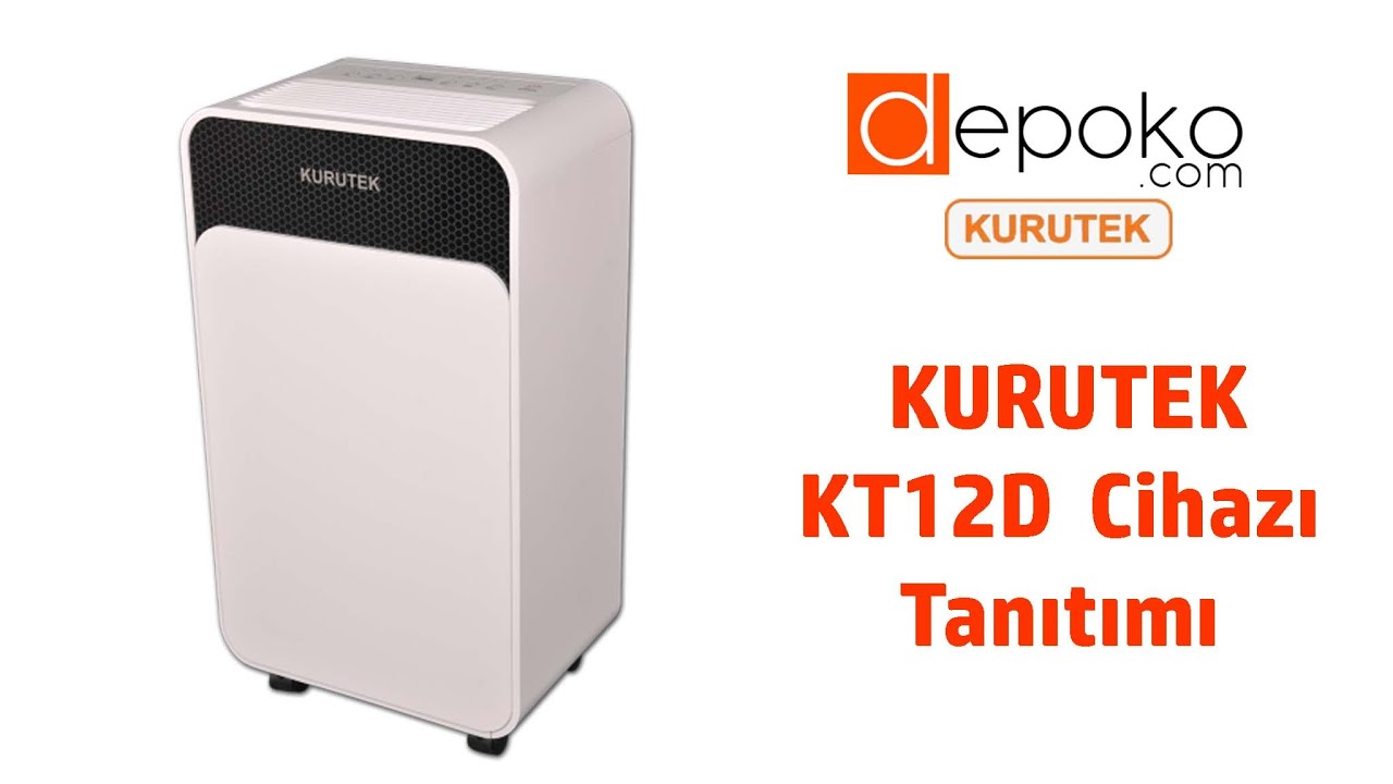 Nem Alma Cihazı Ev Tipi Kurutek KT12D Cihazı Tanıtımı