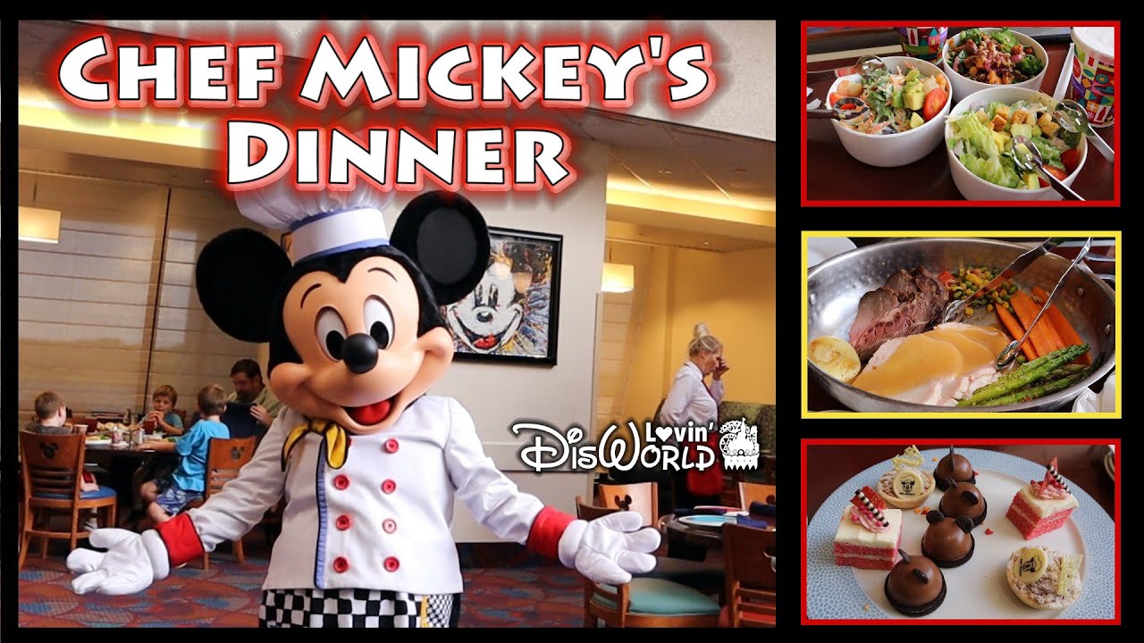 Chef Mickey's Character Dinner | Disney Dining Review | Disney World