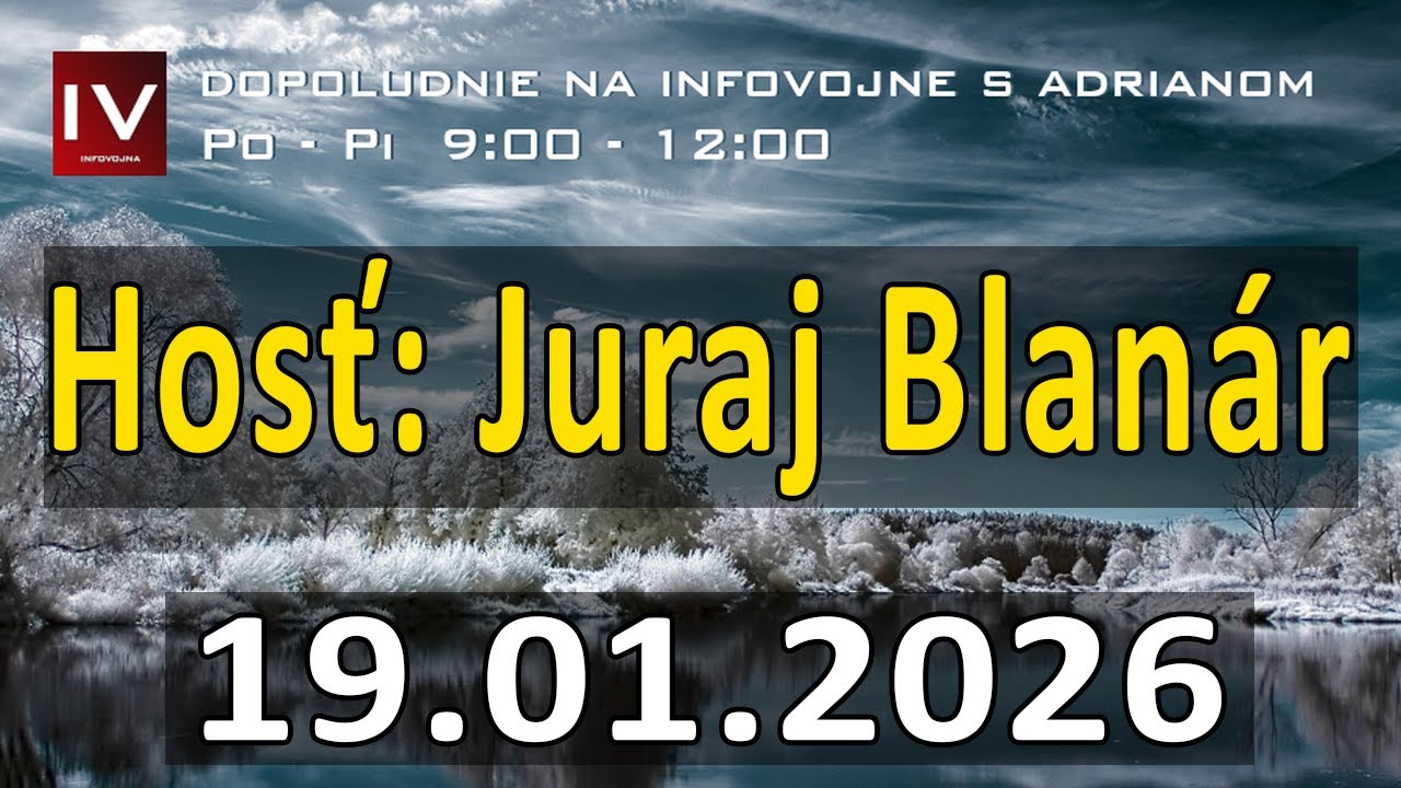 Dopoludnie na InfoVojne s Adrianom 19.01.2026