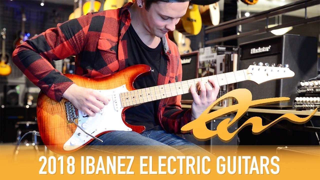2018 Ibanez AZ & RG Electric Guitars | Demo