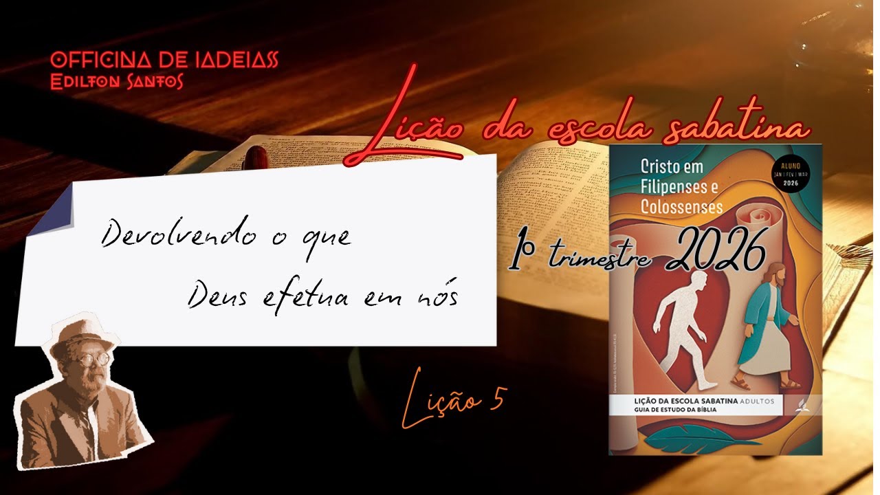 Desenvolvendo o que Deus efetua em nós / OFFICINA DE IDEIAS Edilton Santos