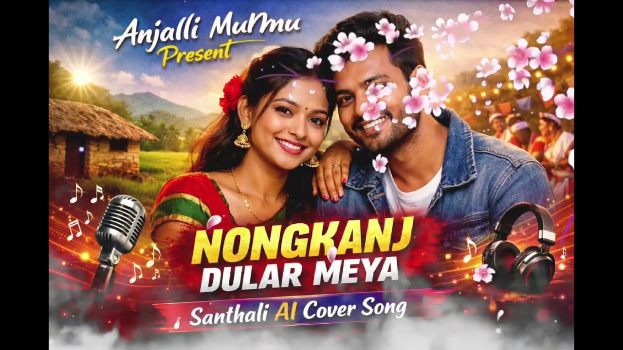 Nongkanj Dular Meya//Santhali Ai Cover Song 2026@Anjali Murmu