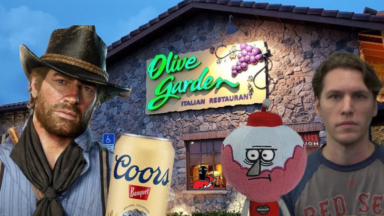 Going to Olive Garden, with Jerma 985 and Arthur Morgan