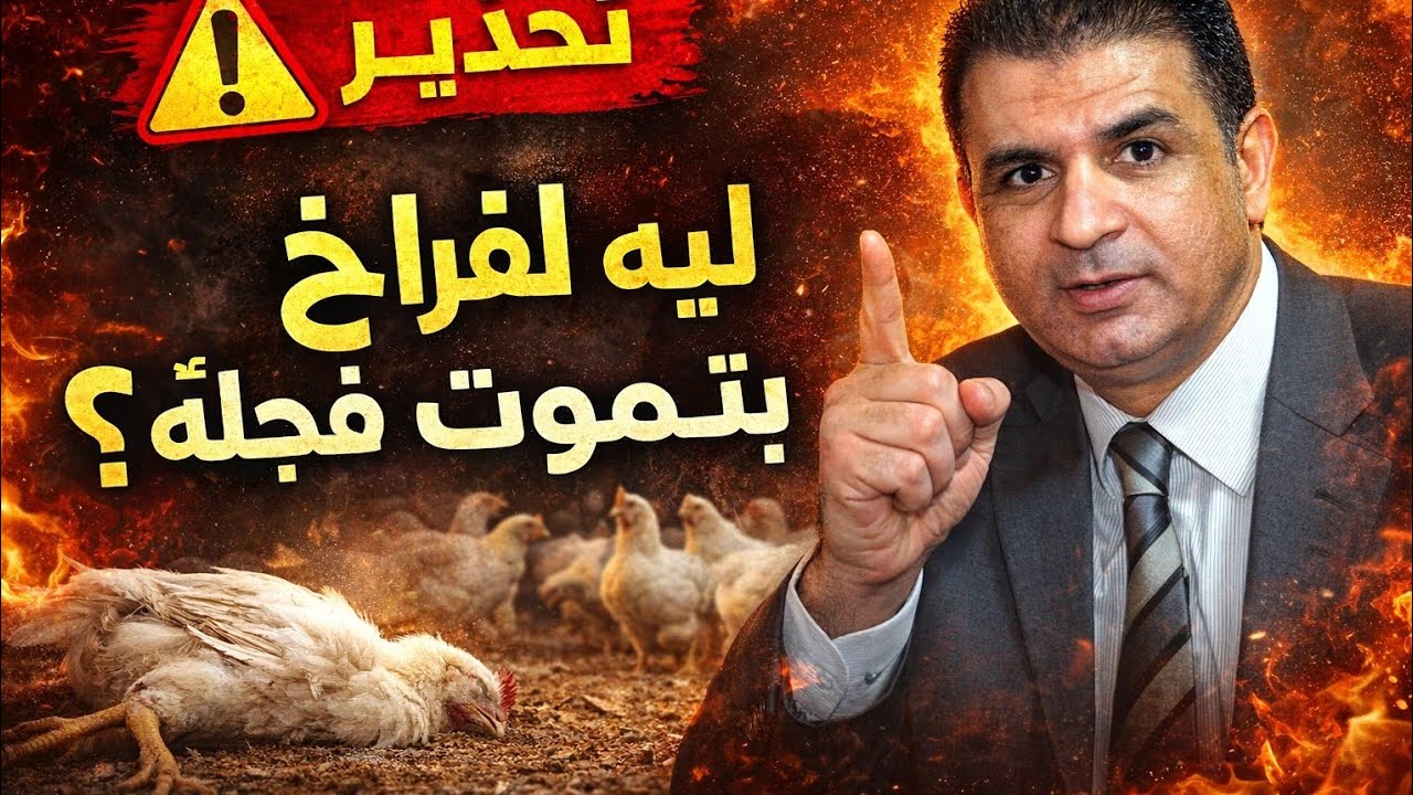 ليه الفراخ بتموت فجأة؟ 5 أسباب خطيرة لازم كل مربى يعرفها