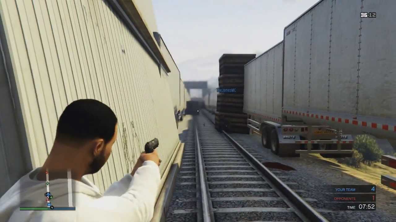 DE-RAILED JAWS TDM!!! - GTA 5 Funny Moments