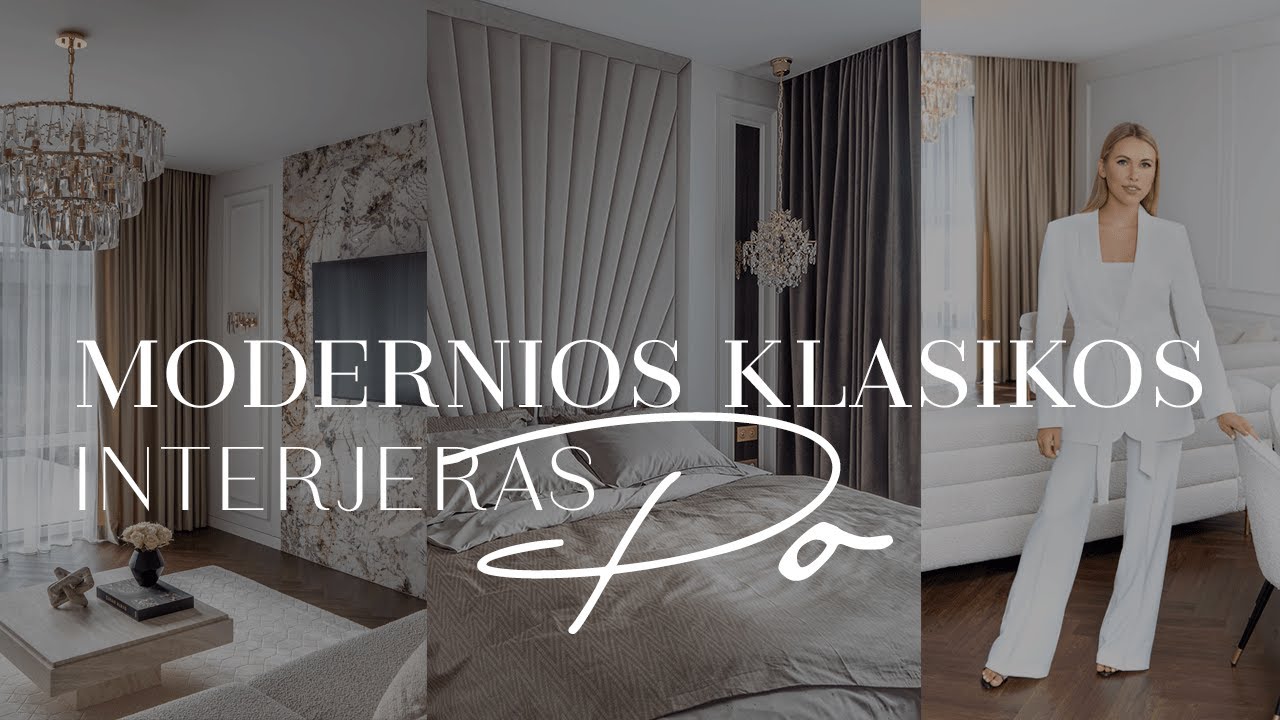 MODERNIOS KLASIKOS NAMŲ INTERJERAS | Intro Dizaino užkulisiai- Aleksoto projektas PO
