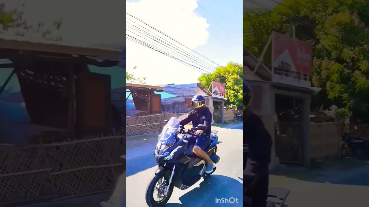 Honda  adv 160 test ride 😎