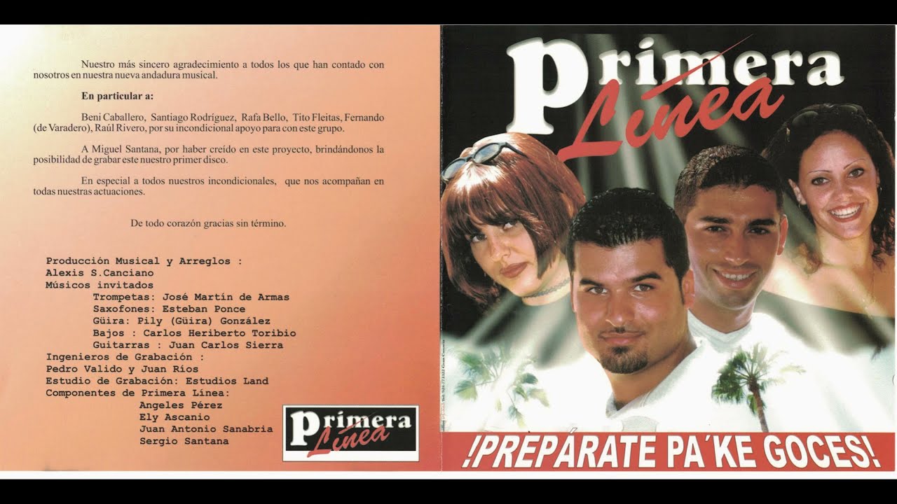 Primera linea Preparate pa´ke Goces¡