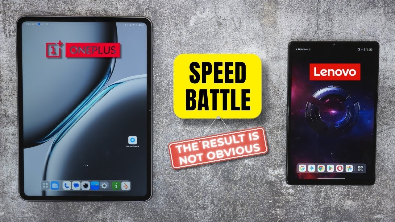 Oneplus Pad 2 vs Lenovo Legion Tab Gen 3 | Speed BATTLE! (The Result is NOT Obvious)