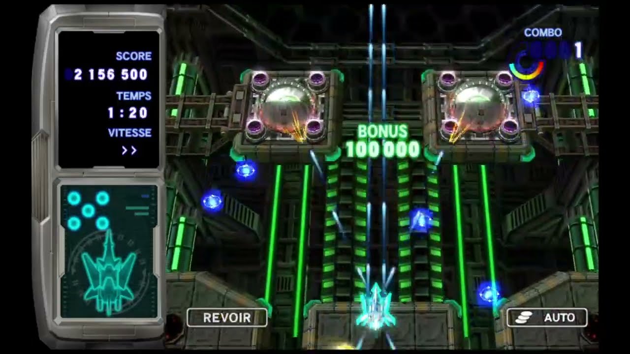 [Gameplay] Star Soldier R [Wii (WiiWare)] - Mon meilleur score (Mode 5 minutes) {2 579 900 pts}