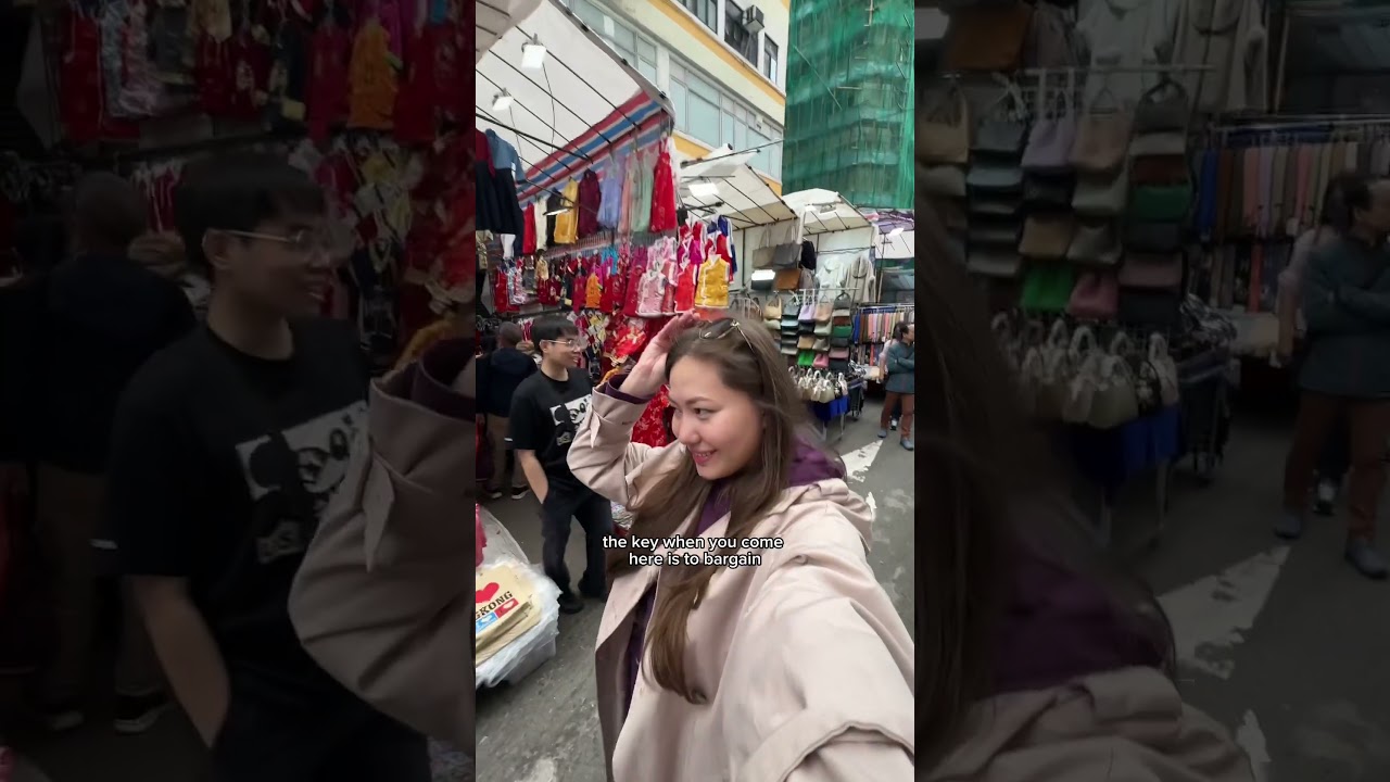 Женский рынок в Гонконге &mdash; вы бы сюда пришли? #Гонконг