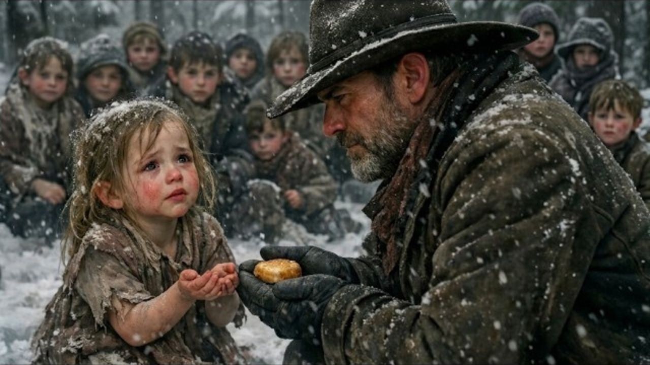 Douze enfants affamés demandent de l’aide — le grand cowboy n’a qu’une seule réponse.