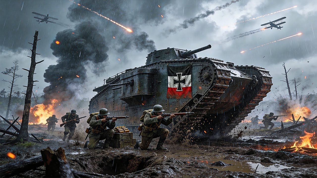 TUTTA la Prima Guerra Mondiale dalla prospettiva tedesca | Documentario