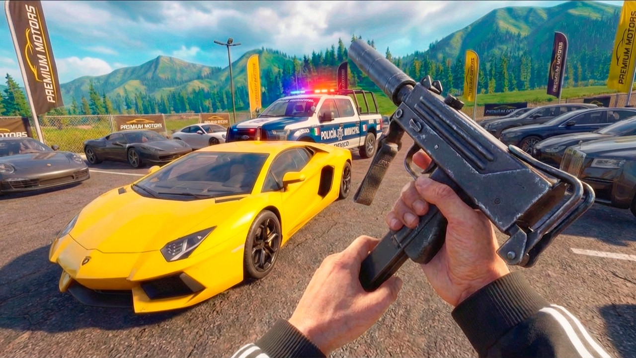 ROBANDO COCHES DE LUJO Enfrente de la Policia | Arma reforger ROLEPLAY #2