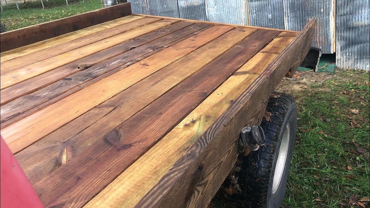 Wooden flatbed build Part 2