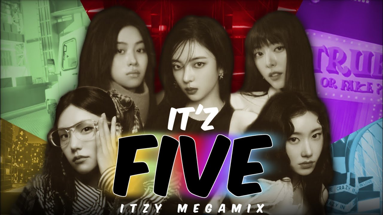 IT'Z FIVE - THE 2024 ITZY MEGAMIX | (40+ Songs from 2019 - 2024)