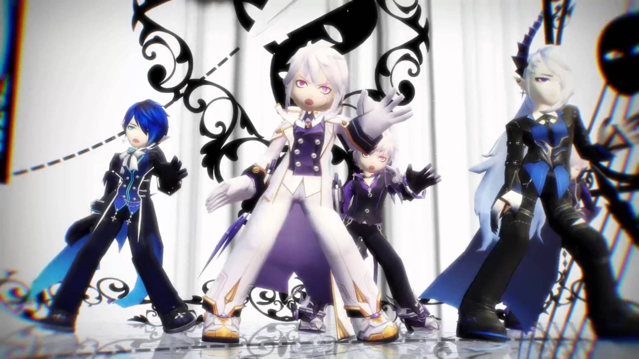 [Elsword mmd]MM&LP&DE&DN&RG一骑当千