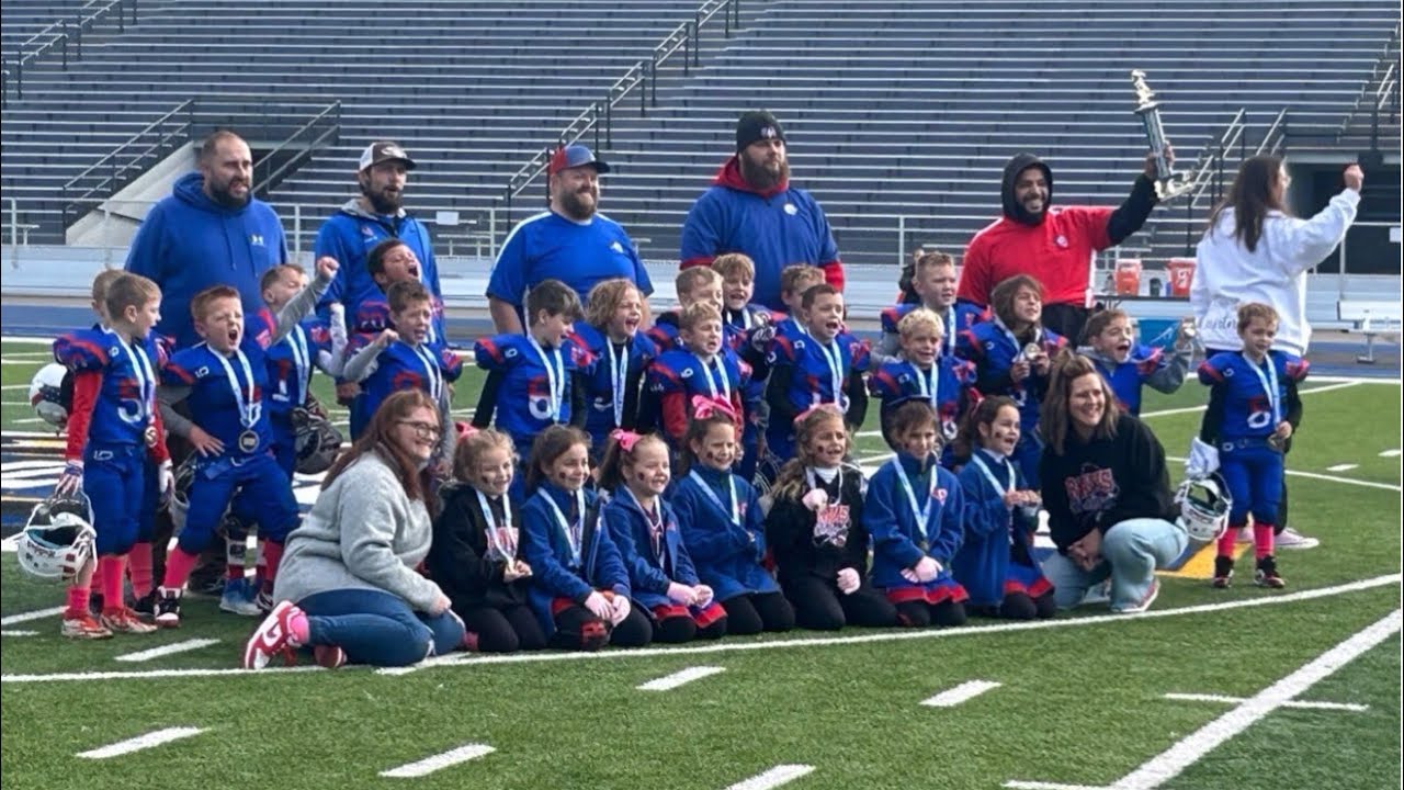 1st Grade Jamestown Rams 2025 season