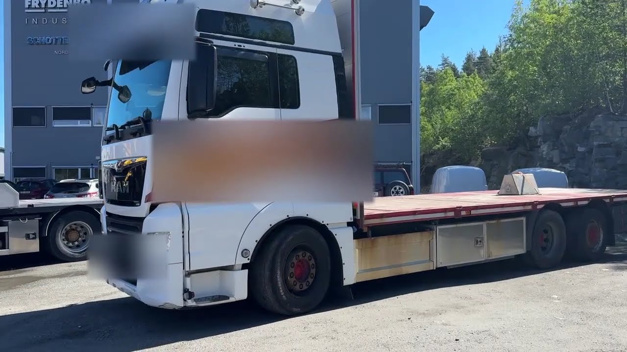 2019 MAN TGX 580 Truck.