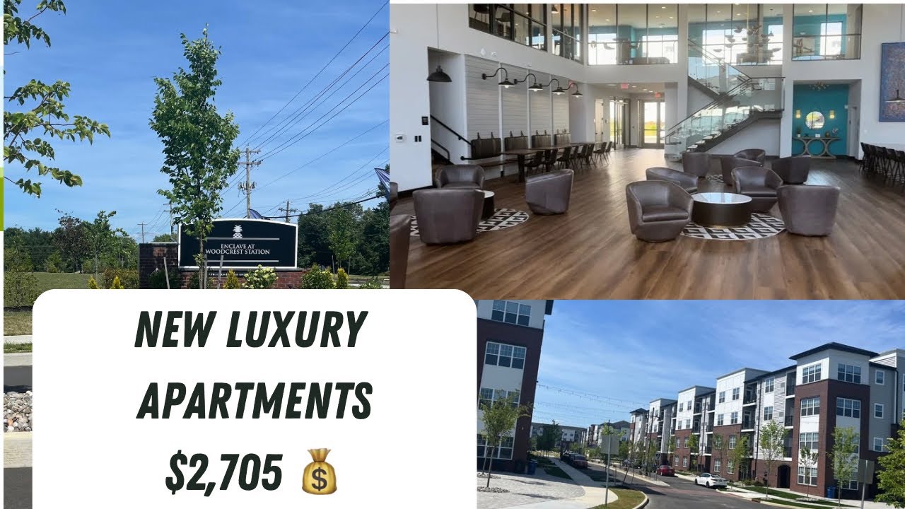 NEW LUXURY APARTMENT TOUR | CHERRY HILL NEW JERSEY #fypシ゚viral #subscribe #luxury #realestate
