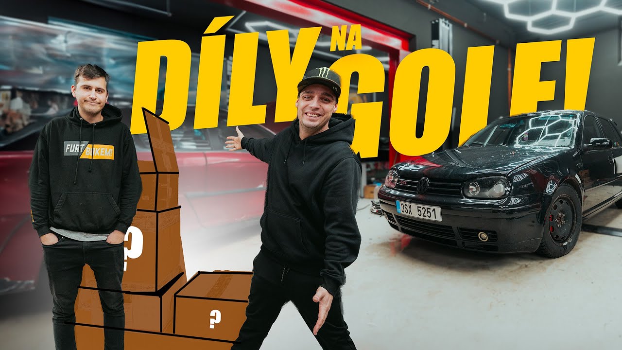 Tohle tam nemůžeme d&aacute;t 🙈 | Unboxing d&iacute;lů&nbsp;na&nbsp;GOLFA!