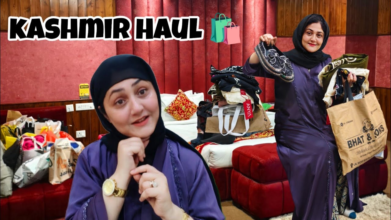Meine Kashmir Sy kya kya Laya 🛍️