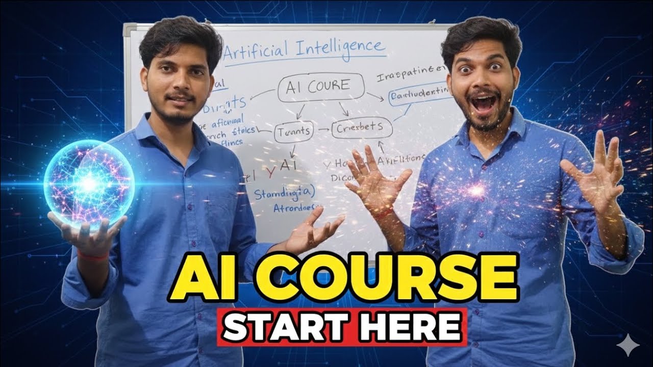 Artificial Intelligence Full Course 2026 🔥 | AI for Beginners | Lecture 1#trending#viral #aivideo 