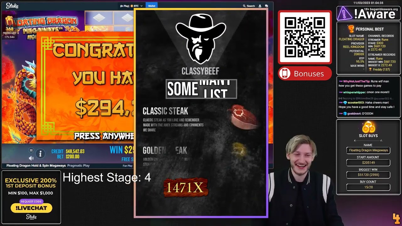 TOP 5 RECORD WINS OF THE WEEK ★ 7032X JACKPOT BOOM ON DEAD OR ALIVE 2