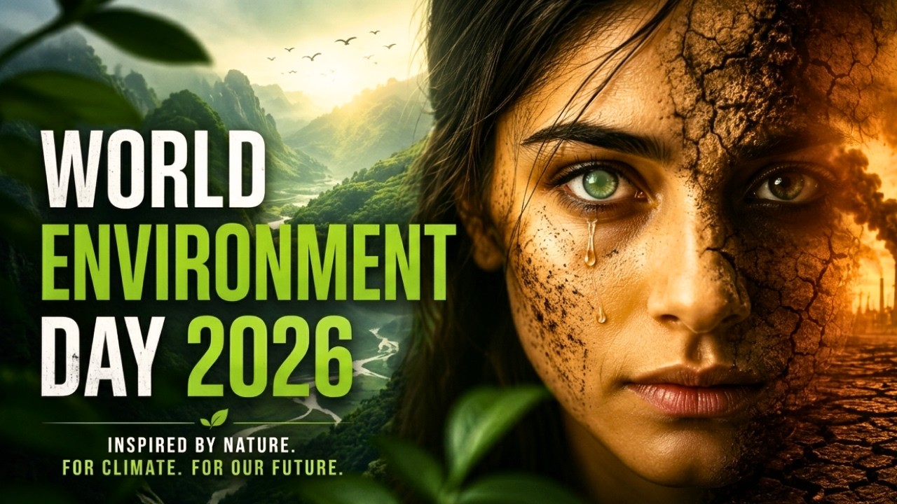 World Environment Day 2026 Theme Explained | Inspired by Nature. For Climate. For Our Future