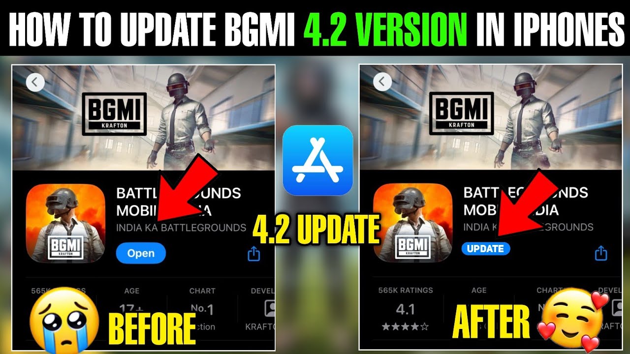How To Update Bgmi 4.2 Version In Iphone | Bgmi 4.2 Update Kaise Kre