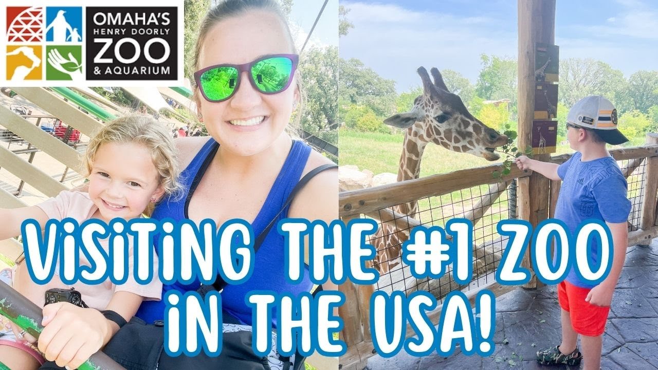 VISITING THE OMAHA HENRY DOORLY ZOO | Feeding the Giraffes, Riding the Skyfari, and lots of animals!
