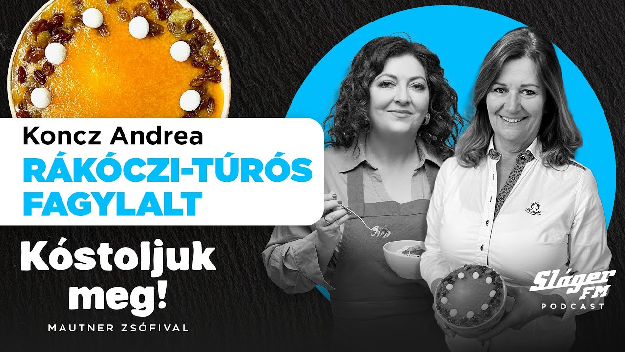 Rákóczi túrós fagylalt? Így készül a legkrémesebb Koncz Andreánál | Kóstoljuk meg! Mautner Zsófival