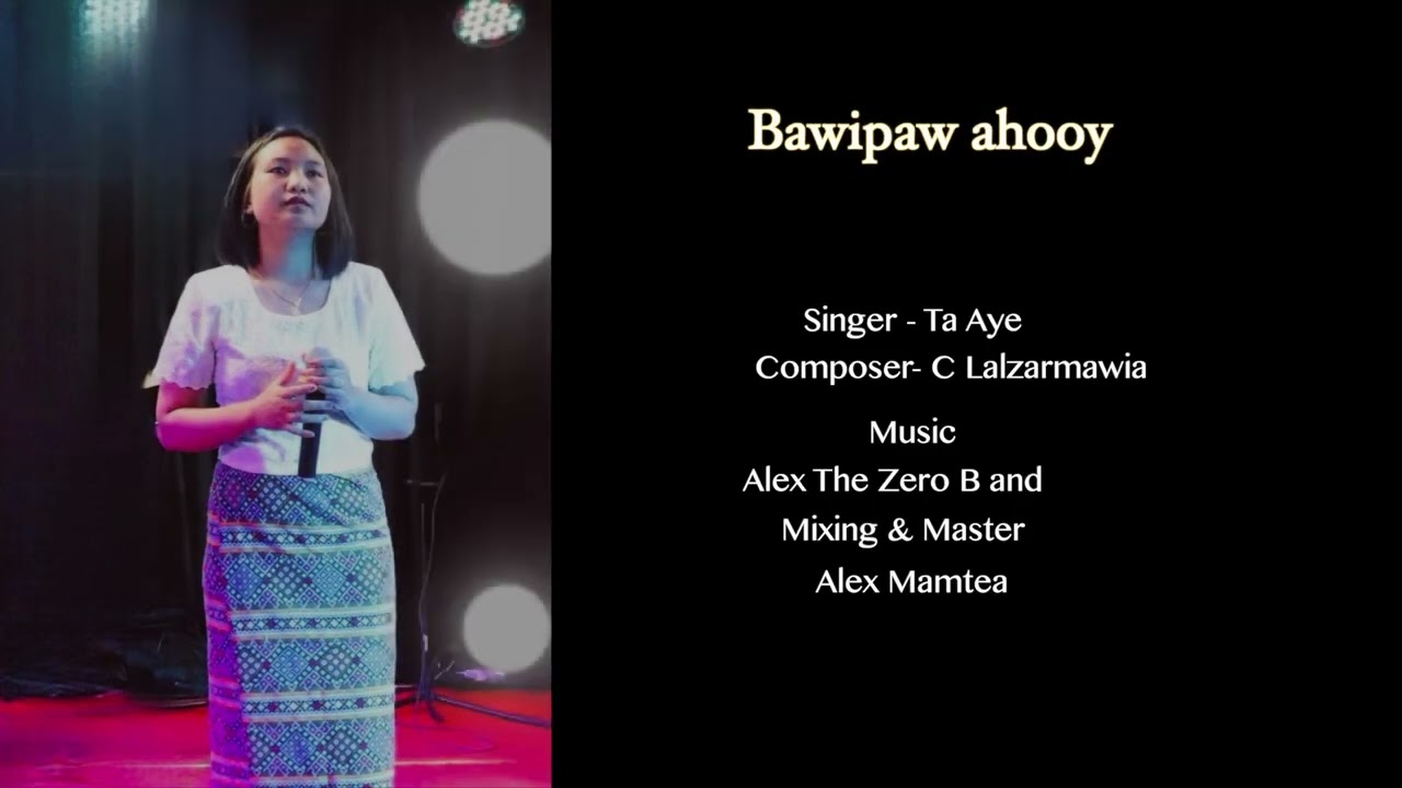 Zotung Pachia Hlaw 2024 (Bawipaw ahooy) Nung Ta Aye Official Video With Lyrics