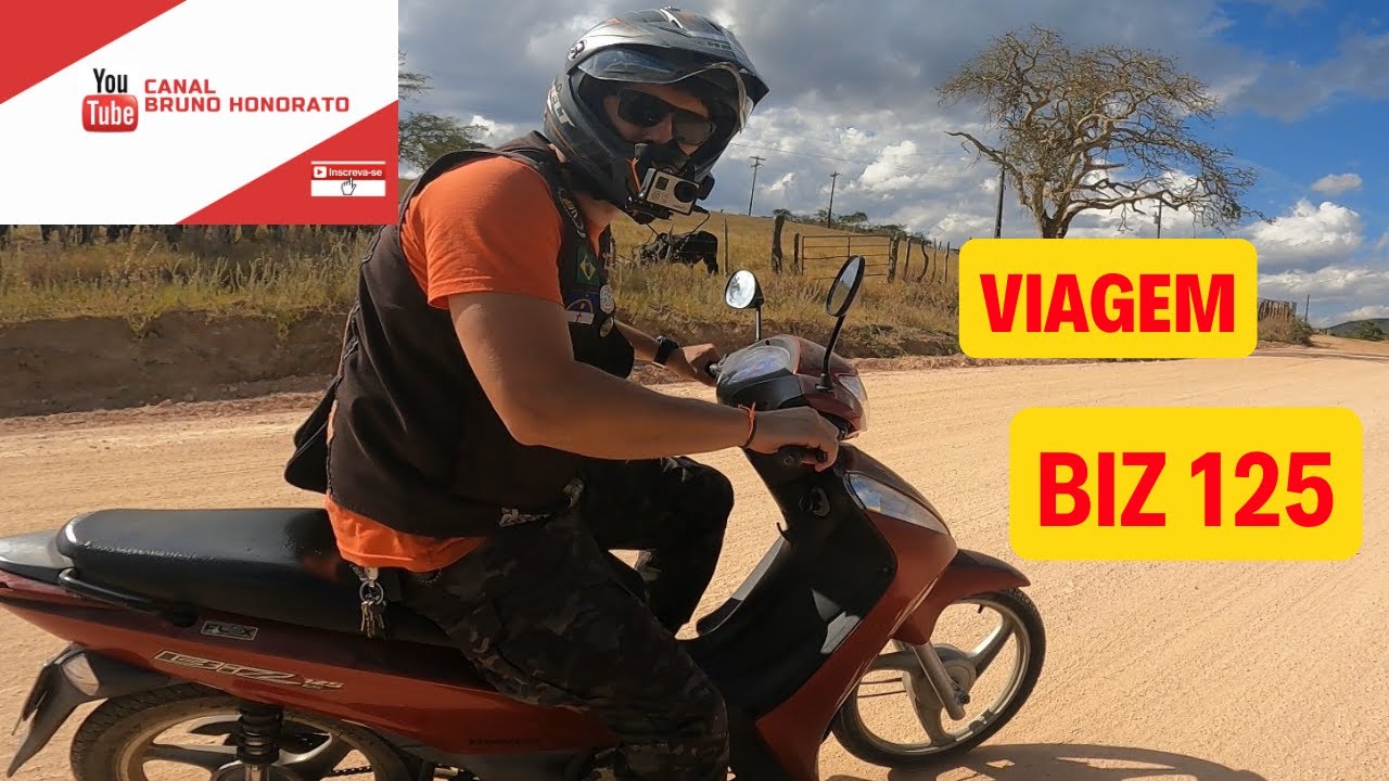 Viagem de Honda Biz 125 (Feriado de 15 de Novembro)