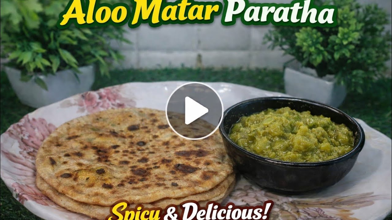 💐❤️😋 Winter special Matar Aaloo ki puri recipe ❤️Matar Aloo Puri | Garma Garam Nashta Recipe!