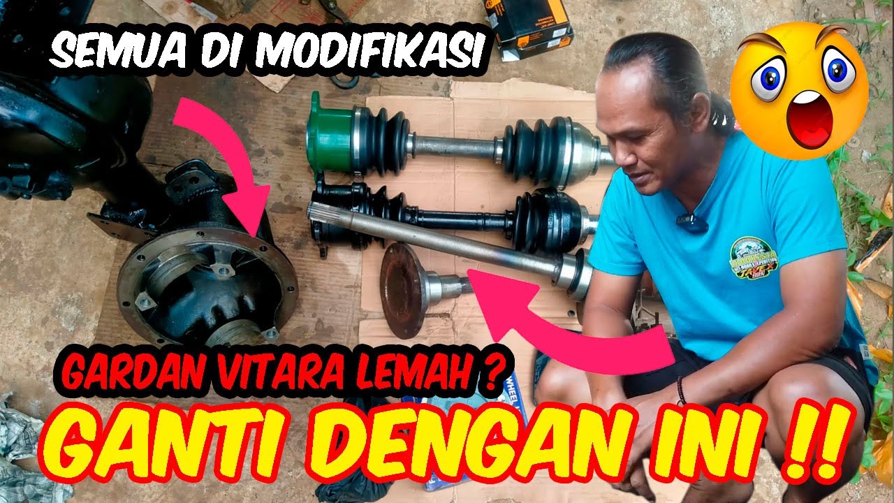 MEMBUAT GARDAN VITARA - ESCUDO - SIDEKICK AGAR KOKOH
