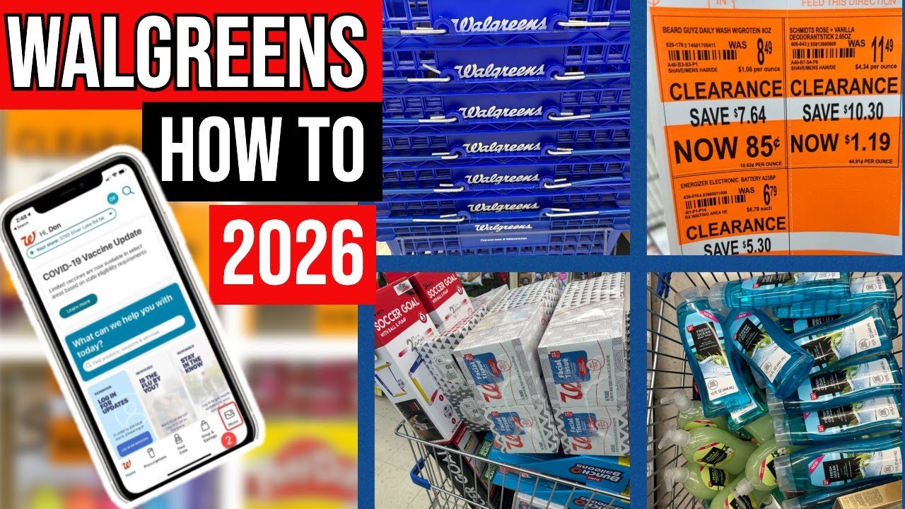 КАК ИСПОЛЬЗОВАТЬ КУПОНЫ В МАГАЗИНАХ WALGREENS В 2026 ГОДУ!