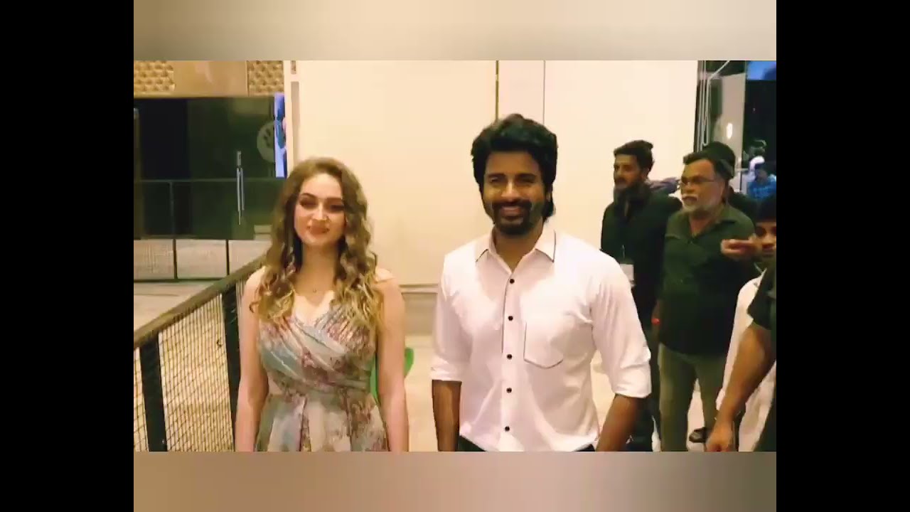 Prince Sivakarthikeyan Maria Ryaboshapka Sathayaraj Anudeep Thaman Press Meet