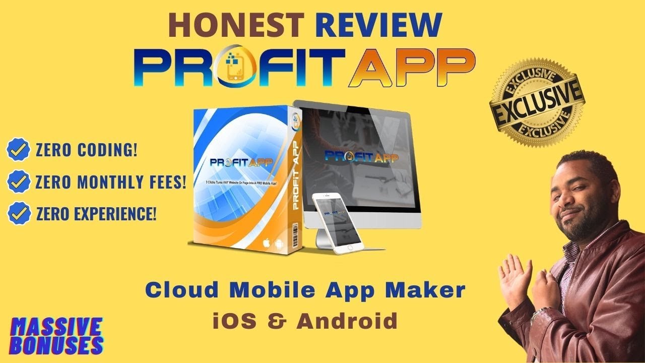 Profit App Review ⚠️ WAIT⚠️Mobile App Maker DECODED + 🔥Custom Bonuses