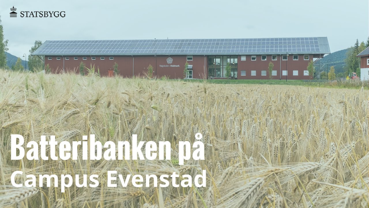 Batteribanken på Campus Evenstad