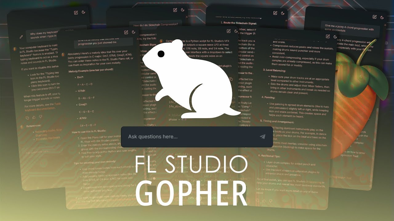 Gopher - система подсказок | FL Studio 2025