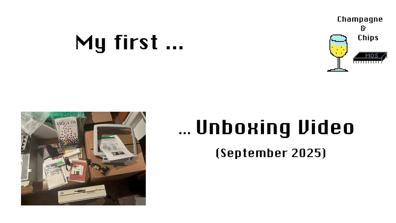 My First Unboxing Video (September 2025)