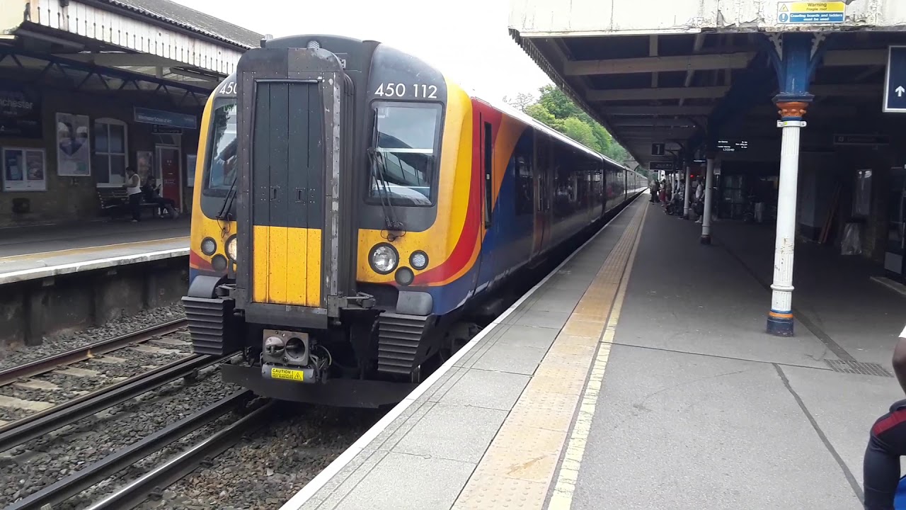 Trains at: Winchester, SWML, 03/08/19