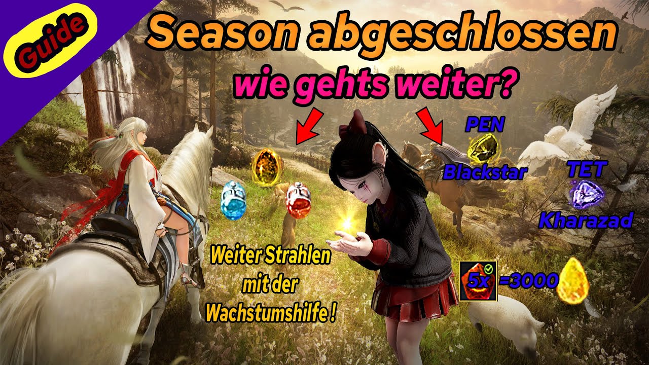 Black Desert Tutorial 2025 📖 | 🔥 So gehts nach der Season weiter ! 🔥 | ✨ Aufstiegsquest ✨| Deutsch