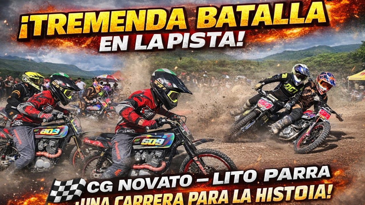CG NOVATO PISTA LITO PARRA VILLA GONZALEZ 5TA PUNTUABLE MOTOTIERRA LINIERA 