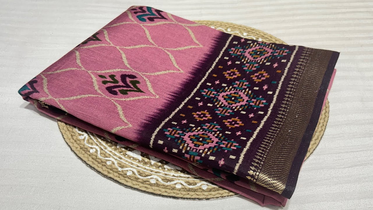 Ambica brand Mulmul Cotton Sarees with zari border | Wholesale price | Free Delivery 